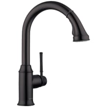 Talis C 1.75 GPM Pull Down Kitchen Faucet HighArc Spout with Magnetic Docking Spray Head and Locking Diverter - Limited Lifetime Warranty