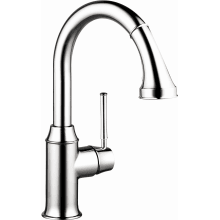 Talis C 1.75 GPM Pull-Down Prep Kitchen Faucet with Magnetic Docking Spray Head and Locking Diverter - Limited Lifetime Warranty