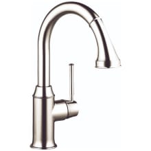 Talis C 1.75 GPM Pull-Down Prep Kitchen Faucet with Magnetic Docking Spray Head and Locking Diverter - Limited Lifetime Warranty