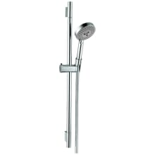 Unica S 2.5 GPM Multi-Function Handshower Package with 63" Hose, Slide Bar, Air Power and Quick Clean Technologies