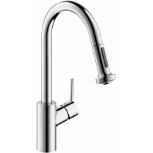 Talis S² 1.5 GPM Pull-Down Kitchen Faucet HighArc Spout with Magnetic Docking & Non-Locking Spray Diverter - Limited Lifetime Warranty