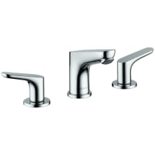 Focus 1.2 GPM Widespread Bathroom Faucet with EcoRight, Quick Clean, and ComfortZone Technologies - Drain Assembly Included