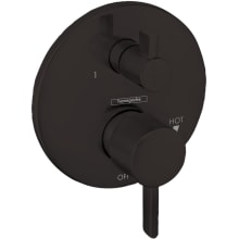 Ecostat Pressure Balanced Valve Trim Only with Integrated Diverter for 2 Distinct Functions - Less Rough In