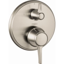 Ecostat Classic Pressure Balanced Valve Trim Only with Integrated Diverter for 2 Distinct Functions - Less Rough In
