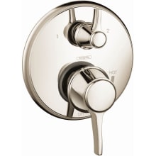 Ecostat Classic Pressure Balanced Valve Trim Only with Integrated Diverter for 2 Distinct Functions - Less Rough In