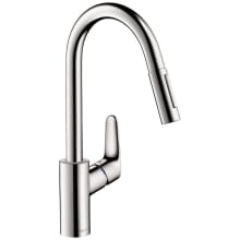 Focus 1.75 GPM Pull-Down Kitchen Faucet HighArc Spout with Magnetic Docking & Toggle Spray Diverter - Limited Lifetime Warranty