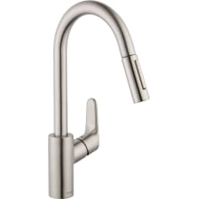 Focus 1.75 GPM Pull-Down Kitchen Faucet HighArc Spout with Magnetic Docking & Toggle Spray Diverter - Limited Lifetime Warranty