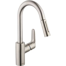 Focus 1.75 GPM Pull-Down Prep Kitchen Faucet with Magnetic Docking & Toggle Spray Diverter - Includes Lifetime Warranty