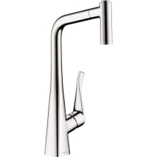 Metris 1.75 GPM Pull-Out Prep Kitchen Faucet with Magnetic Docking & Locking Spray Diverter - Limited Lifetime Warranty