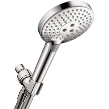 Raindance Select S 2.5 GPM Multi-Function Hand Shower Package with 63" Techniflex Hose and Shower Arm Mount with Air Power and Quick Clean Technologies