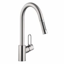Talis Loop 1.75 GPM Pull-Down Kitchen Faucet HighArc Spout with Magnetic Docking & Toggle Spray Diverter - Limited Lifetime Warranty