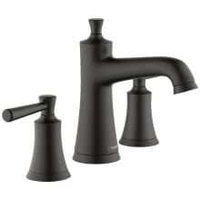 Joleena 1.2 GPM Widespread Deck Mounted Bathroom Faucet with Pop-Up Drain Assembly - Limited Lifetime Warranty