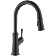 Joleena 1.75 GPM Pull Down Kitchen Faucet HighArc Spout with Magnetic Docking & Toggle Spray Diverter - Limited Lifetime Warranty