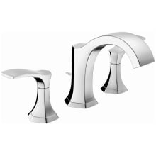 Locarno 1.2 GPM Widespread Bathroom Faucet with Pop-Up Drain Assembly