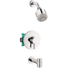 Clubmaster Tub and Shower Trim Package with 2.5 GPM Multi Function Shower Head