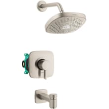 Croma Select E Tub and Shower Trim Package with 2 GPM Multi Function Shower Head