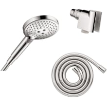 Raindance Select S 2.5 GPM Multi Function Hand Shower Package - Includes Hose and Wall Supply