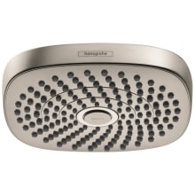 Croma Select E 2.5 GPM Rain Shower Head with Select and QuickClean Technologies