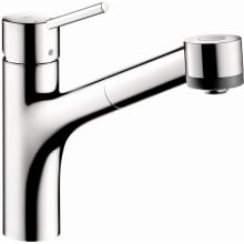 Talis S 1.75 GPM Pull-Out Kitchen Faucet with Locking Spray Diverter - Limited Lifetime Warranty