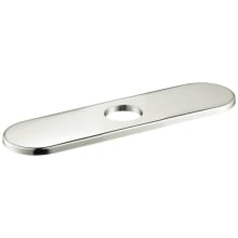 10" Escutcheon Plate for Single Hole Kitchen Faucets