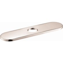 iBox 10" Escutcheon Plate for Single Hole Kitchen Faucets