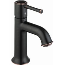 Talis C 1.2 GPM Single Hole Bathroom Faucet with EcoRight, Quick Clean, and ComfortZone Technologies - Drain Assembly Included