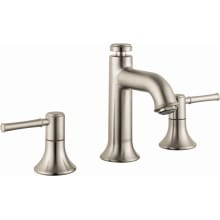 Talis C 1.2 GPM Widespread Bathroom Faucet with EcoRight, Quick Clean, and ComfortZone Technologies - Drain Assembly Included