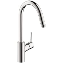 Talis S² 1.75 GPM Pull-Down 1-Spray Kitchen Faucet with High-Arc Spout & Magnetic Docking - Limited Lifetime Warranty