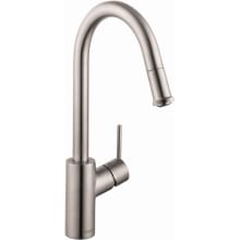 Talis S² 1.75 GPM Pull-Down 1-Spray Kitchen Faucet with High-Arc Spout & Magnetic Docking - LimitedLifetime Warranty