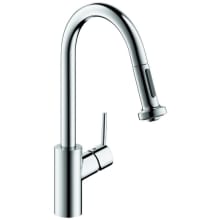 Talis S² 1.75 GPM Pull-Down Kitchen Faucet HighArc Spout with Magnetic Docking & Non-Locking Spray Diverter - Limited Lifetime Warranty