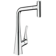 Metris Select High-Arc Pull-Out Kitchen Faucet with Select On/Off Push Button