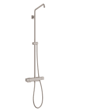 Croma E Thermostatic Shower Pipe without Shower Components