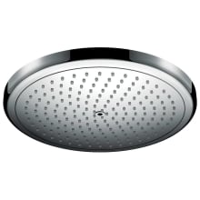 Croma 2.5 GPM Single Function Rain Shower Head with QuickClean Technology
