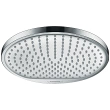 Crometta S 2.5 GPM Single Function Rain Shower Head with QuickClean Technology