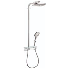 Raindance Select E Thermostatic Showerpipe 300 with Select Shower Controls, 2.0 GPM