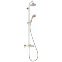 Croma Thermostatic Showerpipe 150 1-Jet, 2.0 GPM