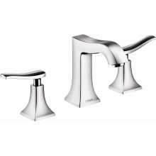 Metris C 1.2 GPM Widespread Bathroom Faucet with EcoRight, Quick Clean, and ComfortZone Technologies - Drain Assembly Included