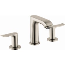 Metris 1.2 GPM Widespread Bathroom Faucet with EcoRight, Quick Clean, and ComfortZone Technologies - Drain Assembly Included