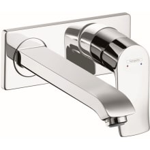 Metris 1.2 GPM Wall Mounted Bathroom Faucet with EcoRight, and Quick Clean Technologies - Less Rough-in Valve and Drain Assembly