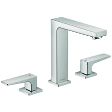 Metropol 1.2 (GPM) Widespread Bathroom Faucet Includes Pop-Up Drain - Limited Lifetime Warranty