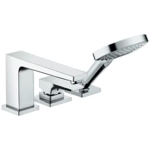 Metropol Deck Mounted Roman Tub with Built-In Diverter - Includes 1.75 GPM Hand Shower