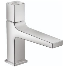 Metropol 1.2 (GPM) Single Hole Bathroom Faucet with Push Button Handle Less Drain Assembly - Limited Lifetime Warranty