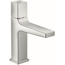 Metropol 1.2 (GPM) Single Hole Bathroom Faucet with Push Button Handle Less Drain Assembly - Limited Lifetime Warranty