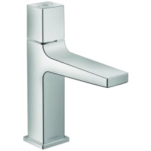 Metropol 1.2 (GPM) Single Hole Bathroom Faucet with Push Button Handle Less Drain Assembly - Limited Lifetime Warranty