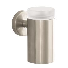 Logis Accessories Toothbrush Holder with Frosted Glass Tumbler