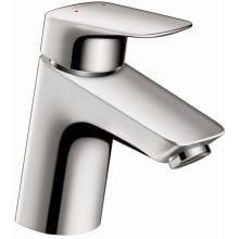 Logis 1.2 GPM Single Hole Bathroom Faucet with EcoRight, ComfortZone, and Air Power Technologies - Drain Assembly Included