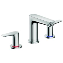 Talis E 1.2 GPM Widespread Bathroom Faucet with QuickClean, ComfortZone and EcoRight Technology - Includes Metal Pop-Up Drain Assembly