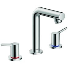 Talis S 1.2 GPM Widespread Bathroom Faucet with QuickClean, EcoRight and ComfortZone Technology - Includes Metal Pop-Up Drain Assembly