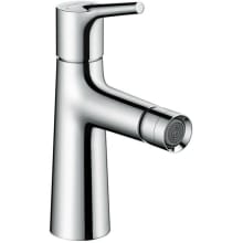 Talis S 1.5 GPM Single Hole Horizontal Spray Bidet Faucet- Includes Metal Pop-Up Drain Assembly