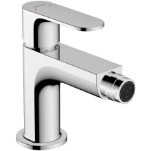 Rebris S 1.5 GPM Single Hole Bidet Faucet with 1 Lever Handle and a Pop-Up Drain Assembly